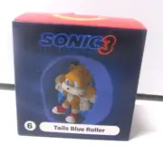 NEW MCDONALD'S HAPPY MEAL TOY SONIC 3#6 TAILS BLUE ROLLER #2 BIN B
