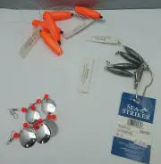 Sea Striker Flounder Rigs FR-RED-112 1-1/2oz RED 5 Rigs total
