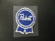 PABST Blue Ribbon pbr logo PATCH stick on craft beer brewery brewing