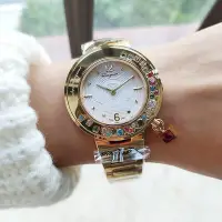 在飛比找Yahoo!奇摩拍賣優惠-二手全新實拍 菲拉格慕 Ferragamo 女錶石英機芯鑲鑽