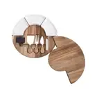 Cheese Board with Knife Lightweight Serving Board for Celebration Home Party