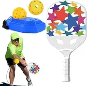 lyanny Pickle Ball Trainer Set,Shock-Absorbing Non-Slip Pickle Ball Trainer - Portable Training Equipment, Lightweight Pickle Ball Trainer for Practice
