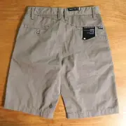 NWT Volcom Big Kids Frickin Chino Shorts khaki Size 27 in