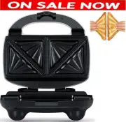 Breville Sandwich Press Toastie Jaffle Maker Bread Grill DEEP DISH Non Stick NEW