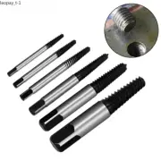 6pcs Broken Head Screw Extractor Center Metal Drill Bit Set