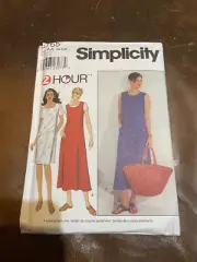 Simplicity Sewing Pattern 8765 Misses' Dress Sz XS, S, M Uncut