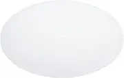 uxcell Lampshade Diffuser, 18.5" Diameter with 3/8" Center Hole Round Diffuser for Drum Lampshades Pendants Light Fits 19" Openings, Frosted White