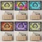 10 PC Wholesale Lot Indian Sun & Moon Mandala Tapestry Wall hanging Tapestries