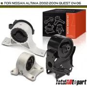 3Pcs Engine Motor & Transmission Mount for Nissan Altima 2002-2004 Quest V6 3.5L (for: Nissan)