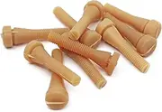 50/100 Pcs 60mm Poultry Plucker Picker Fingers Hair Removal Machine Glue Stick Heavy Duty Plucking for Chicken Ducks Geese(100pcs)