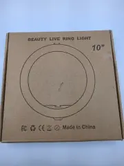 10" LED Ring Fill Light w/Stand & Mount Kit for Camera Phone Selfie Video Stream