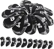 HANABASS 10Pcs Neoprene Golf Putter Cover Durable Head Covers for Blades Putters Protects from Water Scratches Dirt Suitable for Golf Clubs