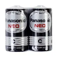 在飛比找樂天市場購物網優惠-國際牌 Panasonic 2號 C 電池 碳鋅電池 黑色 