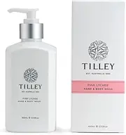 Tilley Classic White Pink Lychee Hand & Body Wash 400 ml