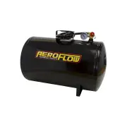 Aeroflow Brand 10 Gallon Steel Portable Air Tank Black 125 Psi Max