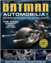 Eaglemoss #11 Batman Automobillia, The Bat Pod Brand New & Unopened