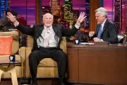 Football analyst Terry Bradshaw during an interview with host Jay - Old Photo 14