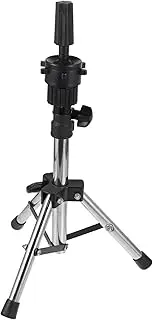 Gogogmee Wig Stand Tripod Telescopic Mannequin Holder for Wigs Making Styling Quality Space Saving Design for Hairdressers Cosmetology Training