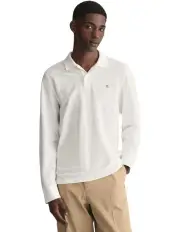 [Gant] Shield Pique Rugger in White