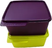 [Tupperware] Tupin Keep Tab Plastic Container Set (1.2 L, Any Colour) -2 Piece