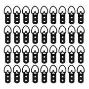 100 Pcs Picture Hanging Strips Hanger Frame Hook Art Hangers