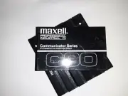 Maxell Professional Industrial P/I Communicator Series C90 Blank Cassettes 7 Pk