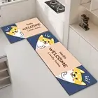 Non-slip Kitchen Mat Anti-slip Carpet Cartoon Printed Floor for Bathroom Machine