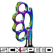 NEO-CHROME SHIFT KNOB MANUAL SHORT THROW GEAR KNUCKLE BUSTER SHIFTER 10X1.5 K62 (for: Honda)