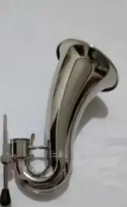 Bass Clarinet Bell & Stand Peg Set With Rubber Ball and Clip Set Nickel Plated