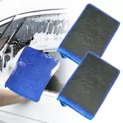 2X Microfiber Clay Bar Cloth Car Detailing Cleaning Mitt Wash Clay Bar Towel