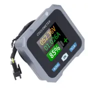 Smart Battery Monitor 1.8in Display BT Battery Monitor With Shunt For RV Boat