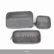Pack-in-Style Tolietries and Electronics Travel Organisers (3pc) Set