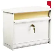 Solar Group MSK000WAM Locking Extra Large Security Mailbox