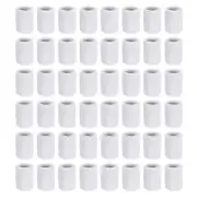 48 Pack Sports Wristbands Athletic Absorbent Wrist Sweatband White