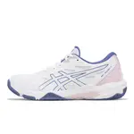 ASICS 排球鞋 GEL-ROCKET 11 女鞋 白 紫 亞瑟士 低筒 [ACS] 1072A093102