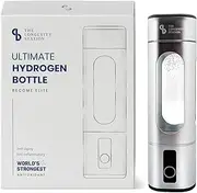 The Longevity Station Hydrogen Water Bottle – Up to 8.0 PPM Hydrogen-Rich Water, World’s Strongest Antioxidant, Anti-Aging & Anti-Inflammatory Benefits, Portable SPE/PEM Tech for Optimal Hydration