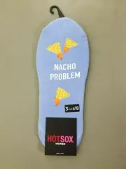 New Womens Hotsox Nacho Problem No Show Sock Liners.