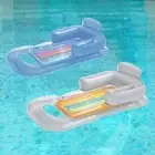 Inflatable Floating Bed Backrest Water Hammock Mattress Lounge Toy