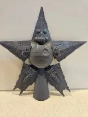 3d Printed Death Star Christmas Tree Topper