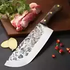 7 Inch Forged Knife Handmade Kitchen Chinese Chef Meat Slicing Cleaver Cutting