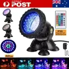 LED RGB Submersible Pond Spotlight Fountain Aquarium Garden Landscape Lawn Light