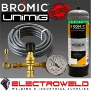 Pure Argon Gas Welding Bundle *2.2L Disposable Bottle + Bromic Regulator + Hose*