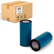 4.1" X 502' Thermal Transfer Ribbons Zebra 1" Core 24 Rolls Wax