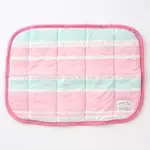 日本北極熊 夏日抗熱 涼感 冷感 透氣 粉紅條紋涼感枕巾