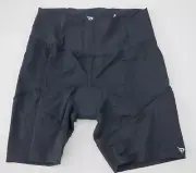 Perspective Fitwear Multi Sport Tech Shorts 8" Women XXL Chamois Black Triathlon