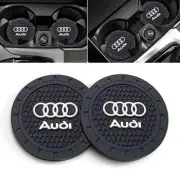 2 pk AUDI Cup Car Drink Holder Insert Silicone Coaster Set, FREE SHIPPING !!!!