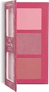 Beauty Bakerie Queen of Tarts Bar Mini Makeup Palatte, Three Universal Shades of Blushes Makeup, Travel Size