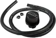 Elite Engineering Aluminum Clean-Side Oil Separator (CSS) Kit - Compatible with GM LS V8 - Black