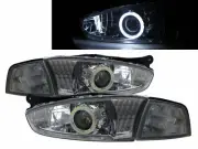 MIRAGE MK5 1995-2003 2D/3D CCFL Projector Headlight Chrome for MITSUBISHI RHD