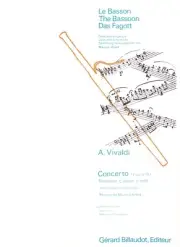 Vivaldi, Concerto in C Minor for bassoon and piano - Edited by Maurice Allard